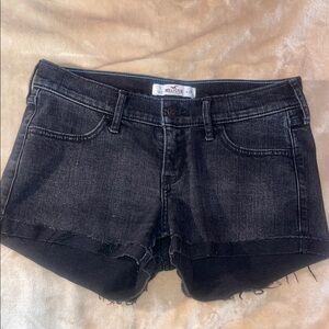 Hollister Dark Wash Denim Shorts